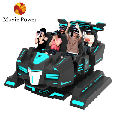 6 Seats Roller Coaster Virtual Reality Simulator 3d Vr Motion Chair For Amusement Park