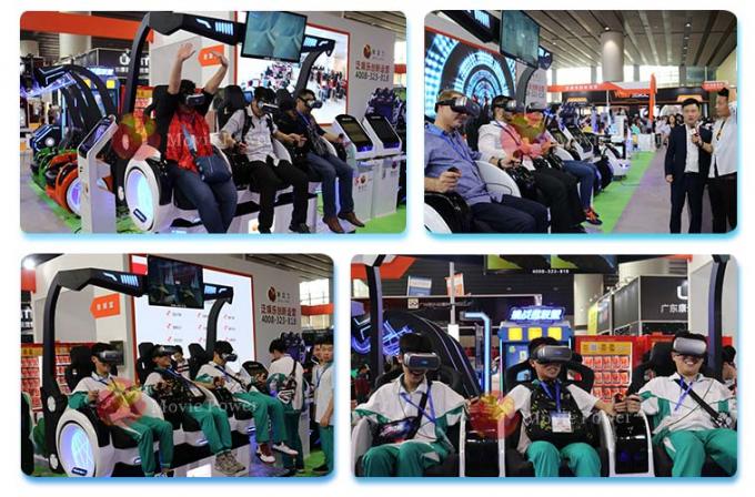 Immersive Experience 3 Seats 9d Vr Simulator For Shopping Center / India Virtual Reality Cinema 0