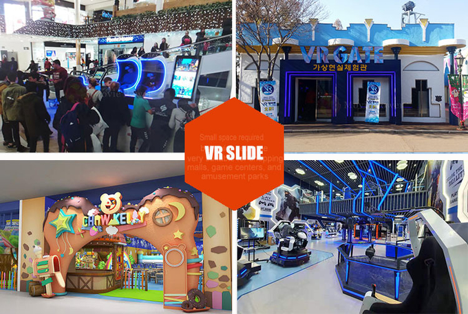 Slide 9d Vr Game Machine Motion Simulator Game Arcade Cinema 9d Skateboard For Entertainment Park 1