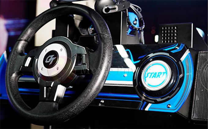 Indoor Playground Racing Driving Simulator Virtual Reality Game 9D Vr Gaming Equipment 5
