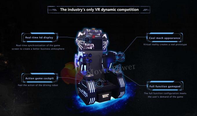 Exciting 9D Vr Armor Free Battle Game Machine For Six People 1