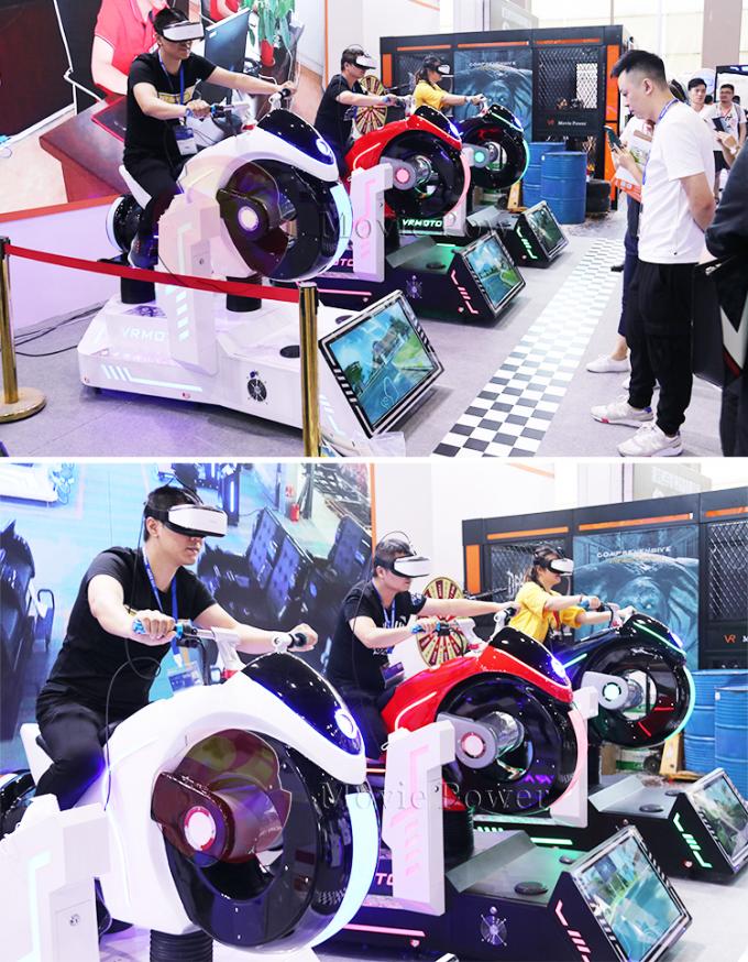 Impressive Crazy Driving Simulator indoor 9d VR Racing Game Machine 1
