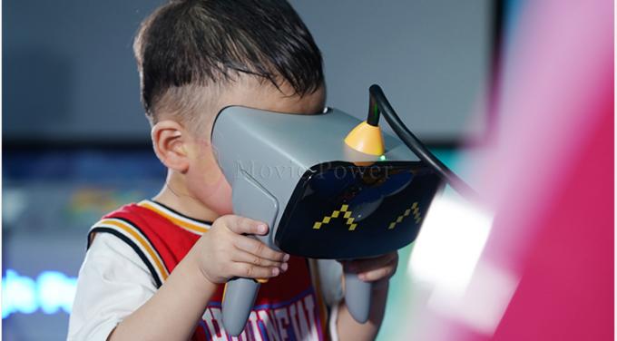 Kids Virtual Reality Game Machine Submarine Adventure Handle Held VR Helmet 1