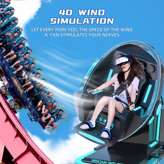 4KW Deepoon E3 9D VR Simulator For Theme Park Museum 6