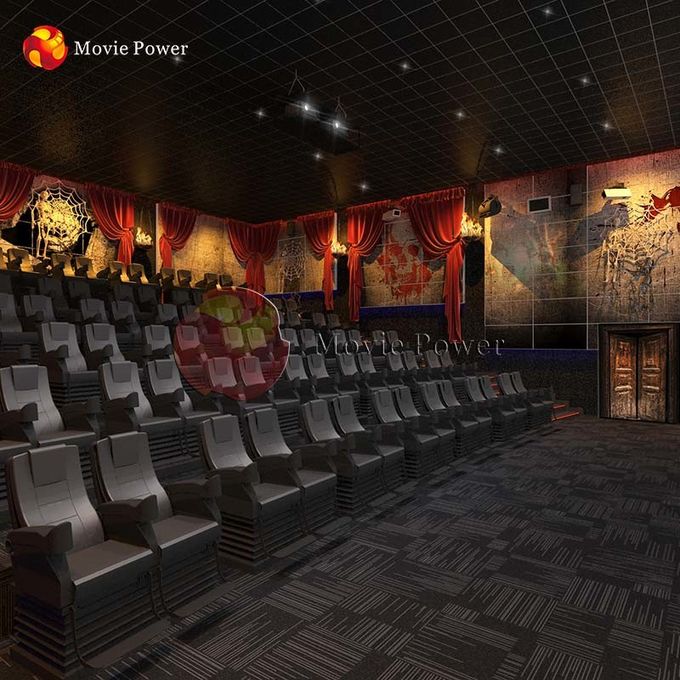 Horror Movies 3 Dof 4d 5d Cinema Theater System 1