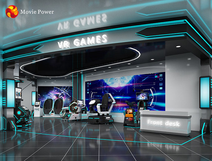 VR Amusement Park Equipment Children Play Zone Virtual Reality Arcade Theme Park Playground 0