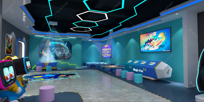 Amusement VR Theme Park Interactive Cinema Arcade Machines Virtual Reality Simulator 0